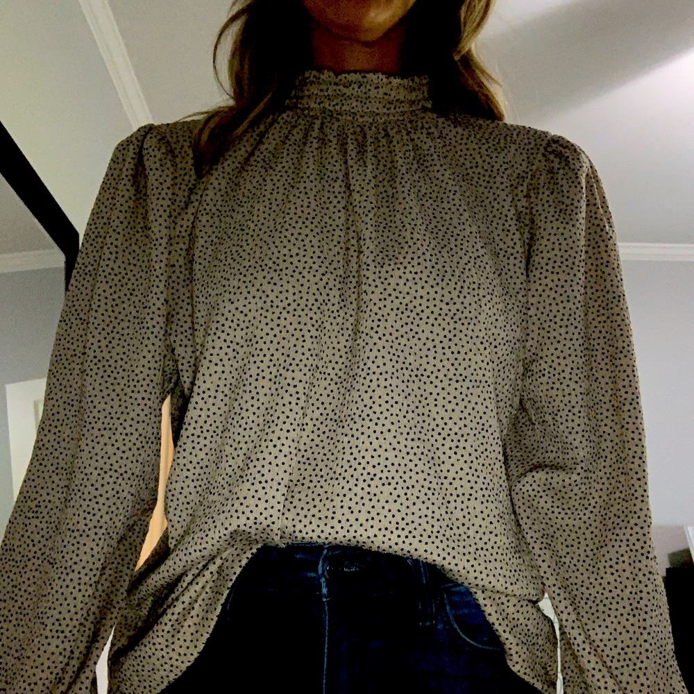 Polkadot blouse